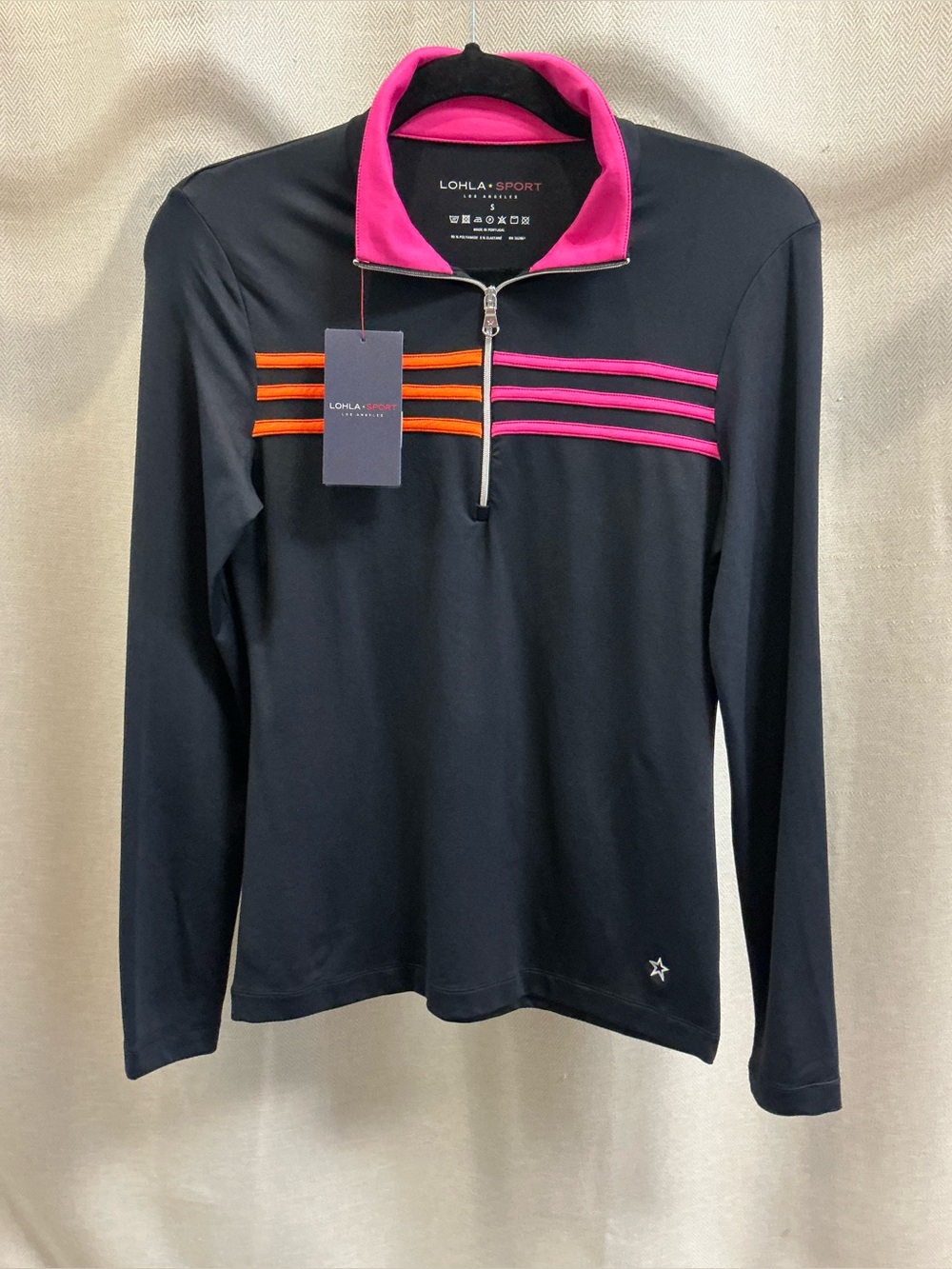 Lohla Sport the Claudine Top Black